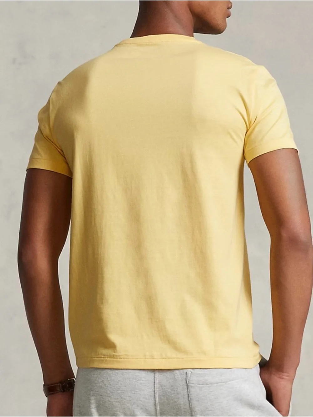Polo Ralph Lauren Yellow Tee Small Classic Pony Logo T-Shirt